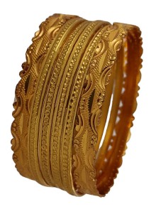 Gold Plated Bangles